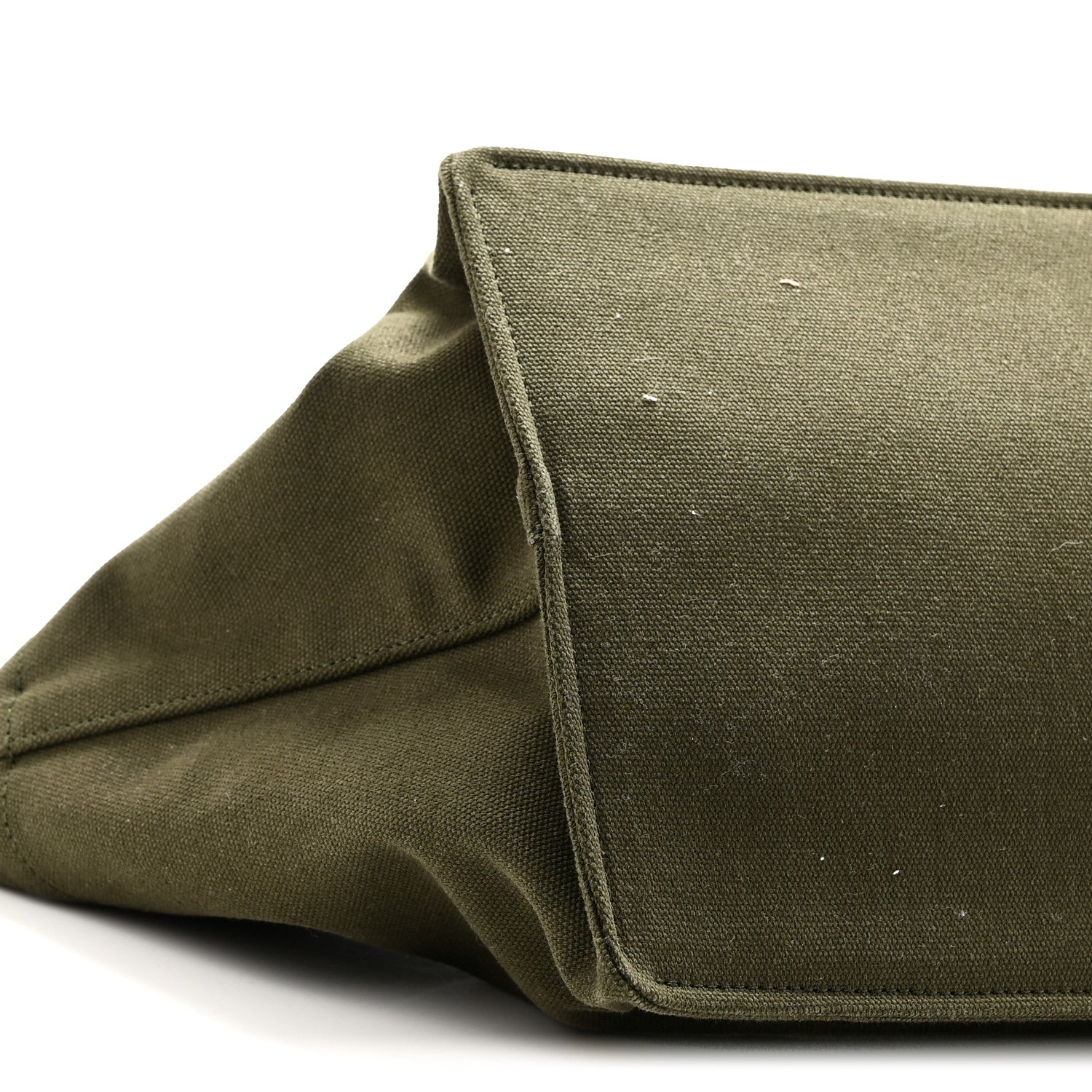 The Row Cotton Twill East West Idaho Tote Khaki Ans 8 of 9