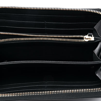 Gucci Guccissima Signature Microguccissima Bree Zip Around Wallet Black 3 of 4