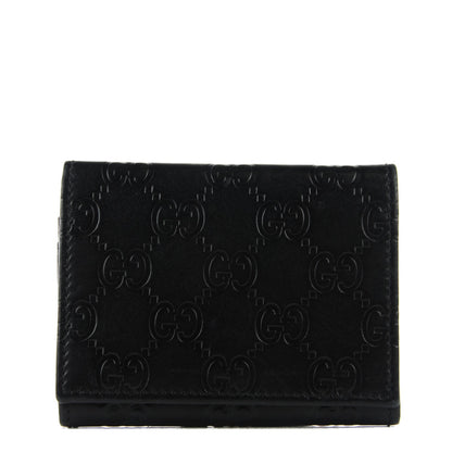Gucci Guccissima Card Case Black 1 of 7