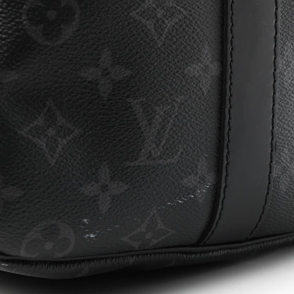 Louis Vuitton Monogram Eclipse Keepall Bandouliere 45 11 of 11