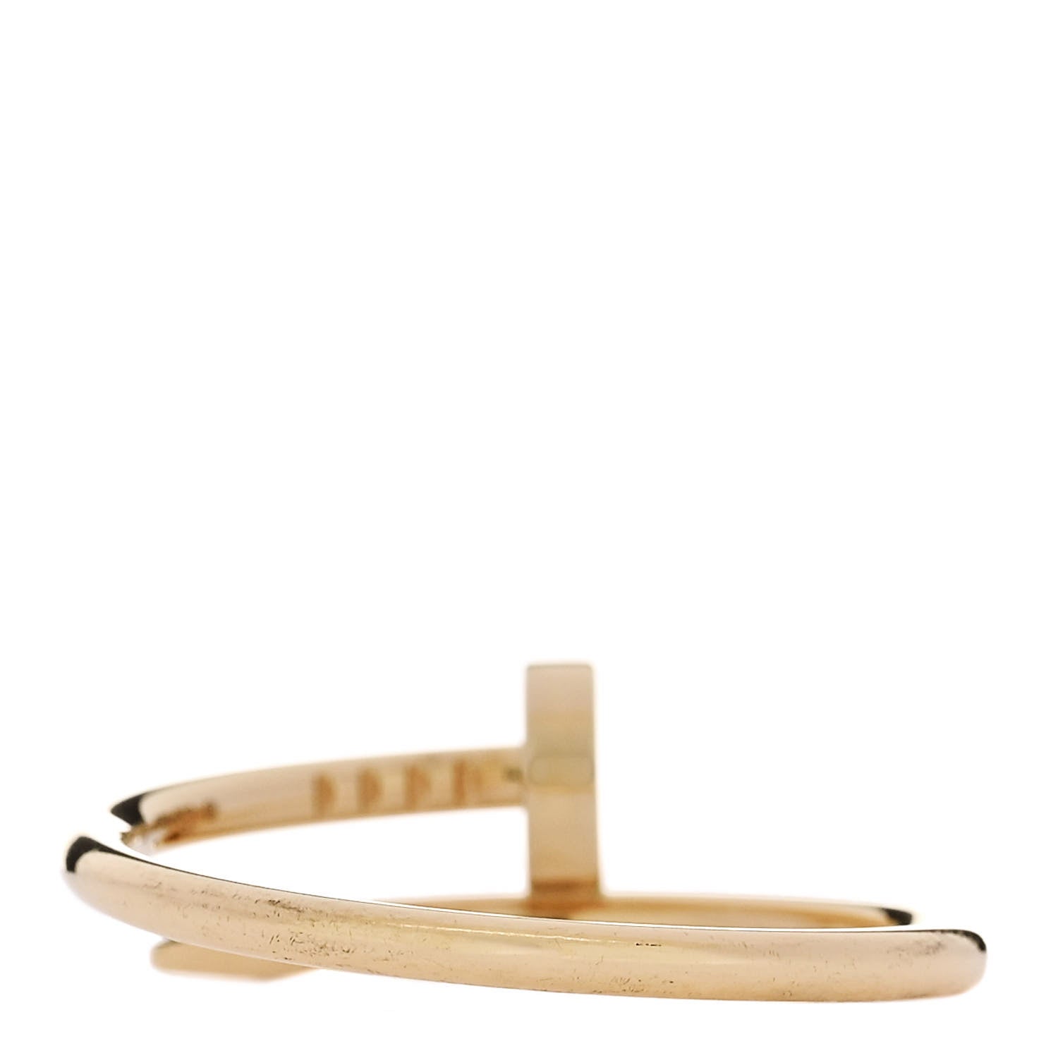 Cartier 18K Yellow Gold Small Juste Un Clou Ring 60 9 3 of 5