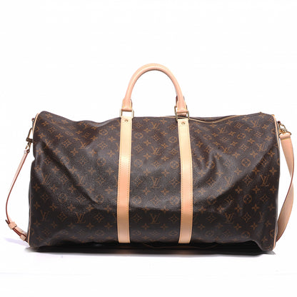 Louis Vuitton Monogram Keepall Bandouliere 55 5 of 10