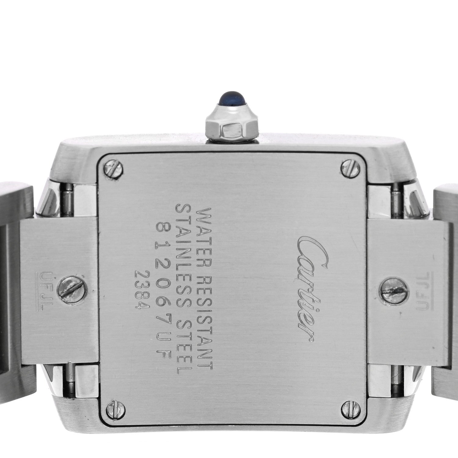 Cartier Stainless Steel 20mm Tank Francaise Quartz Watch 4 of 5