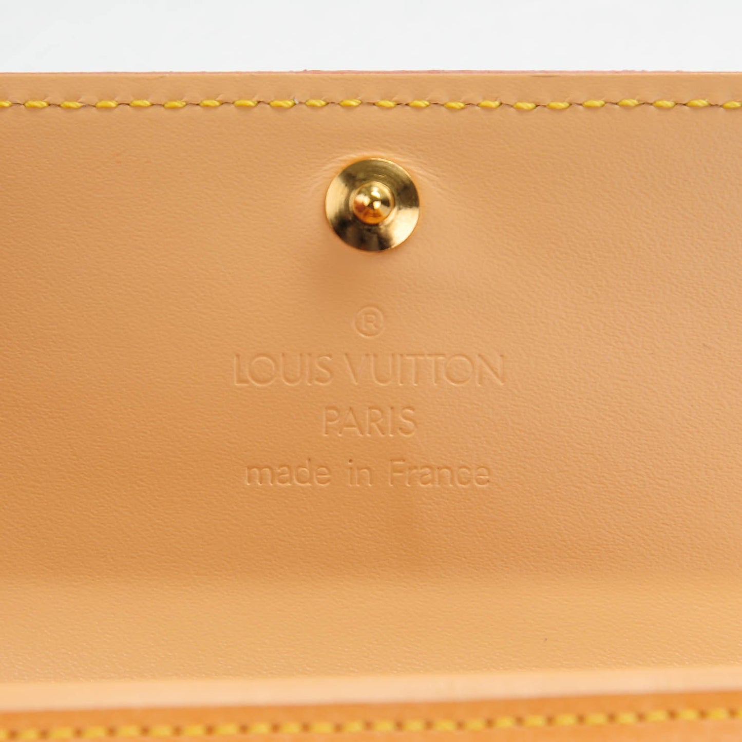 Monogram Multicolor Porte-Monnaie Plat Coin Purse White