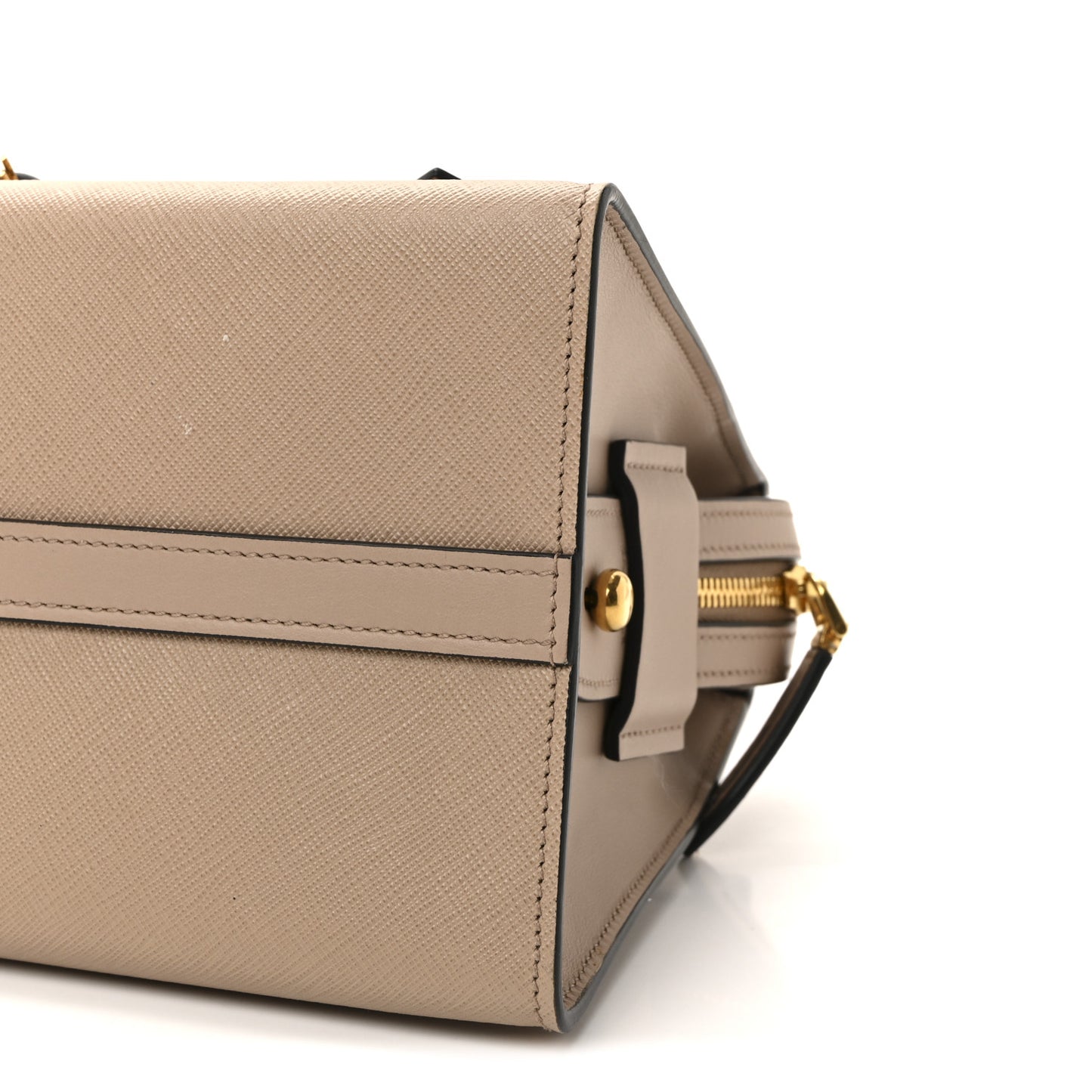 Saffiano City Calf Small Esplanade Tote Cammeo
