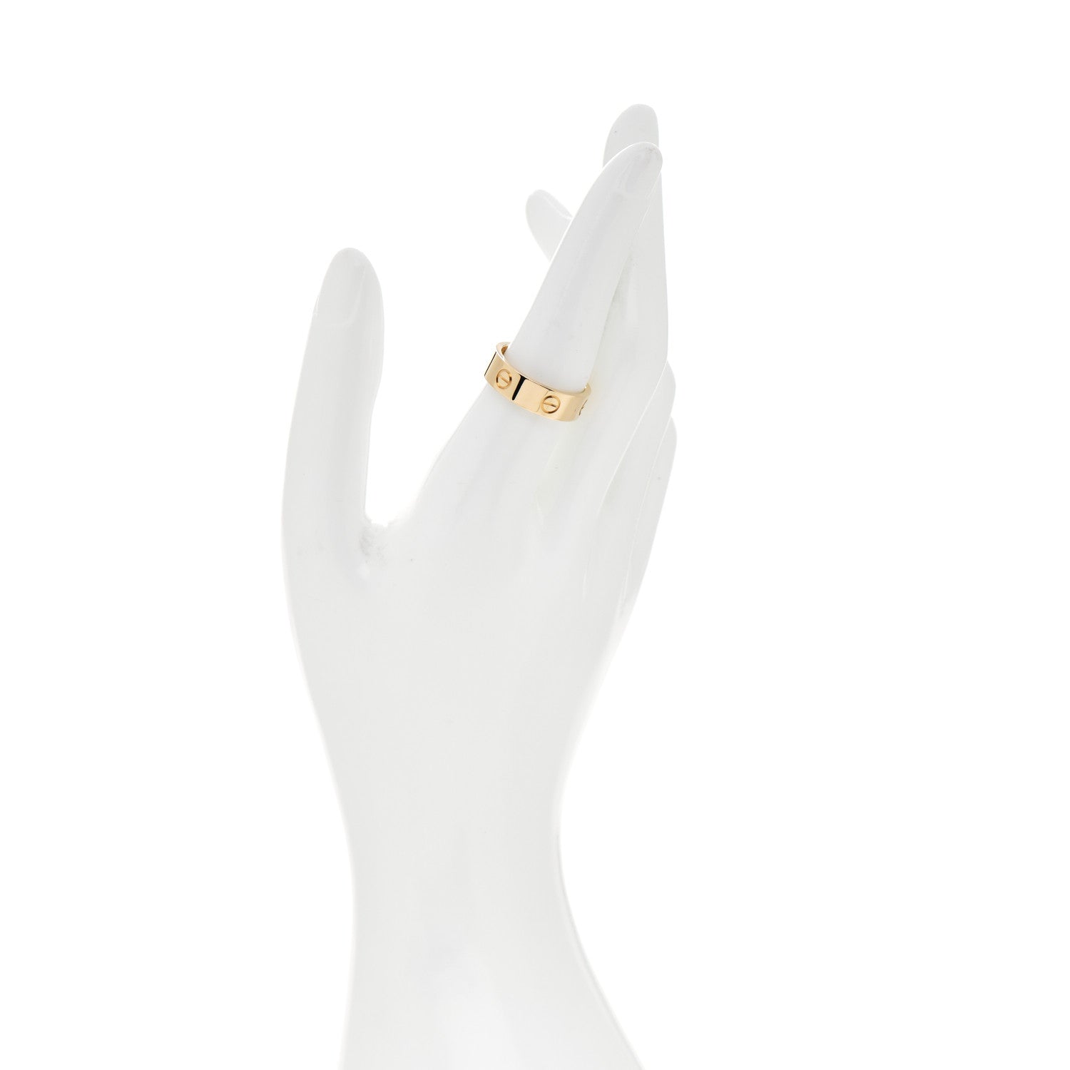 Cartier 18K Yellow Gold 5.5mm LOVE Ring 57 8 2 of 4