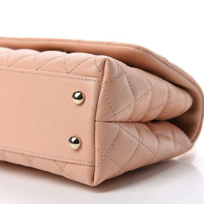 Chanel Caviar Quilted Mini Coco Handle Flap Light Pink 7 of 11
