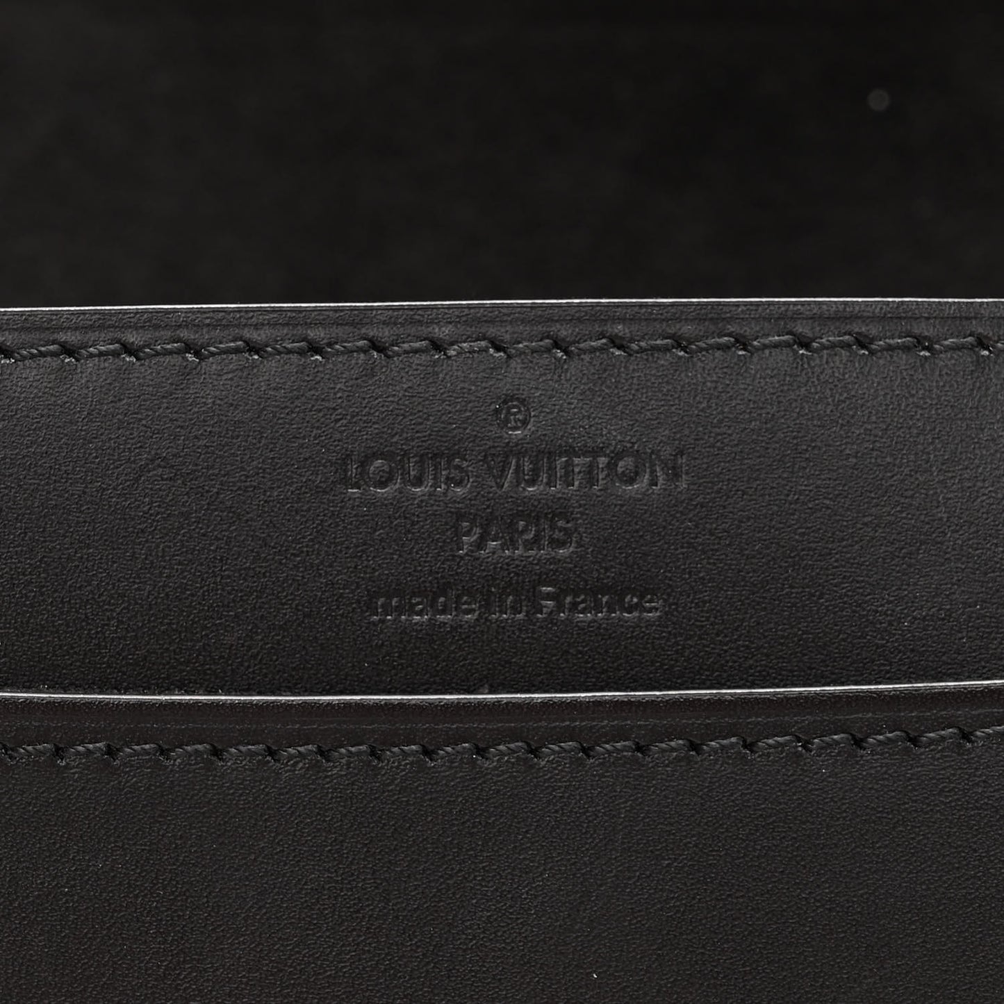 Calfskin Chain Louise MM Black