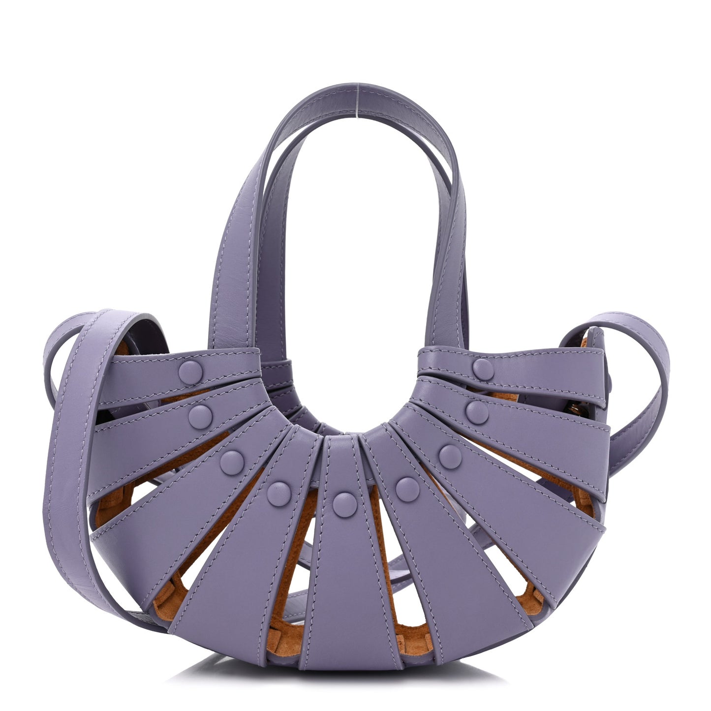 French Calfskin Shell Lavender