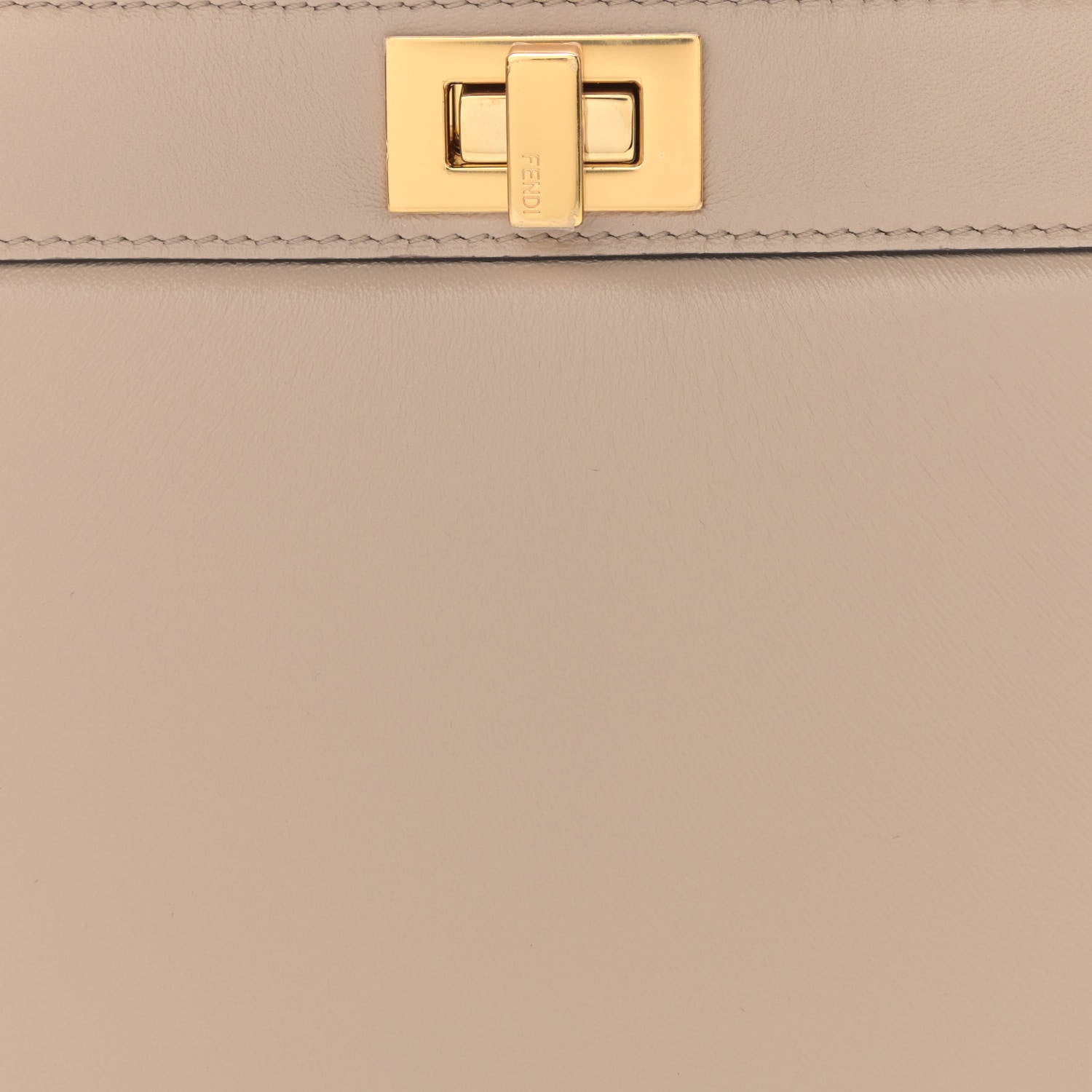 Fendi Shiny Nappa Petite Peekaboo I SEE U Satchel Nuvola 8 of 10