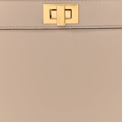 Fendi Shiny Nappa Petite Peekaboo I SEE U Satchel Nuvola 8 of 10