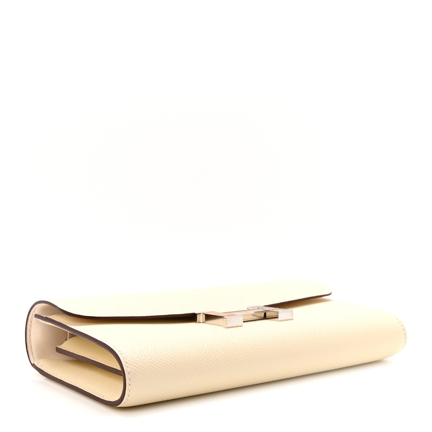 Hermes Epsom Alligator Lizard Constance Wallet To Go Nata 4 of 10