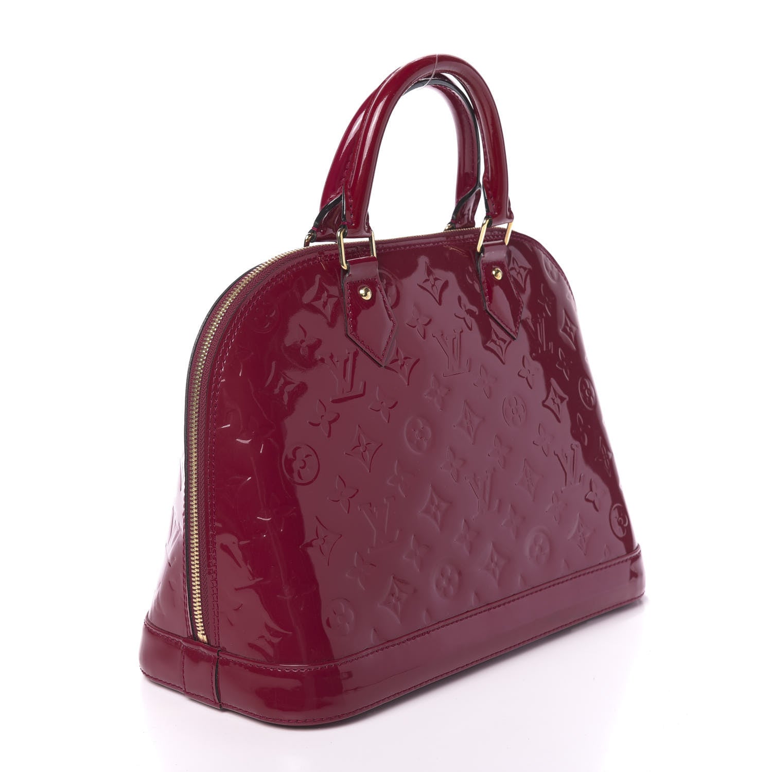 Louis Vuitton Vernis Alma PM Magenta 3 of 9