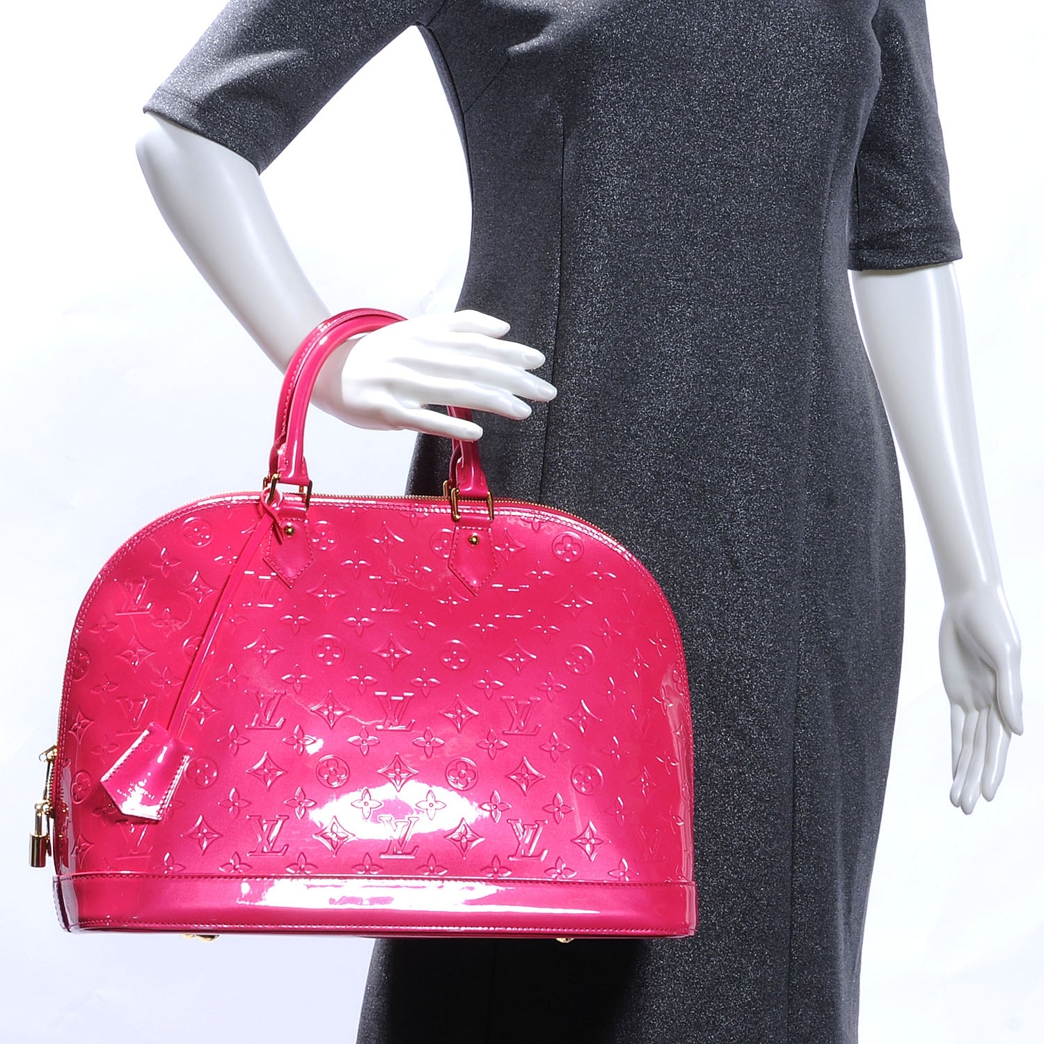 Louis Vuitton Vernis Alma GM Rose Pop 2 of 9