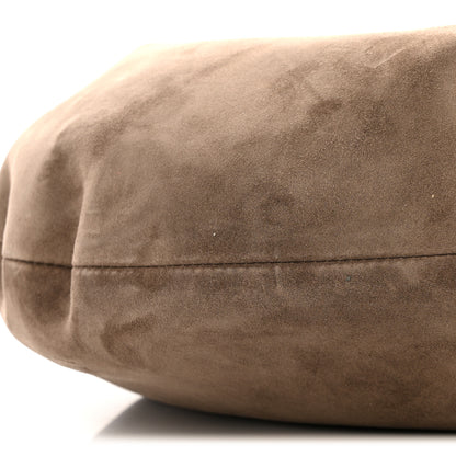 Khaite Suede Calfskin Medium Olivia Hobo Toffee 10 of 10