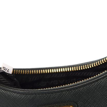 Prada Saffiano Lux Re-Edition 2005 Shoulder Bag Smeraldo 10 of 11