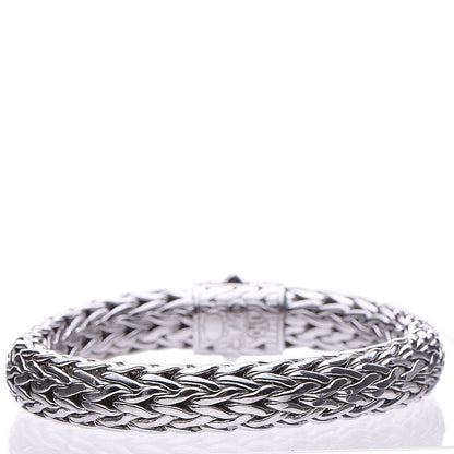 John Hardy Sterling Silver Black Sapphire Classic Chain Bracelet M 3 of 6