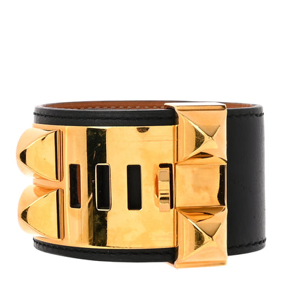 Hermes Box Collier De Chien CDC Bracelet S Black 3 of 4