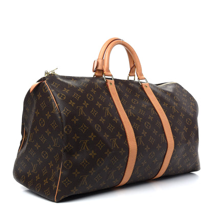 Louis Vuitton Monogram Keepall 50 3 of 10