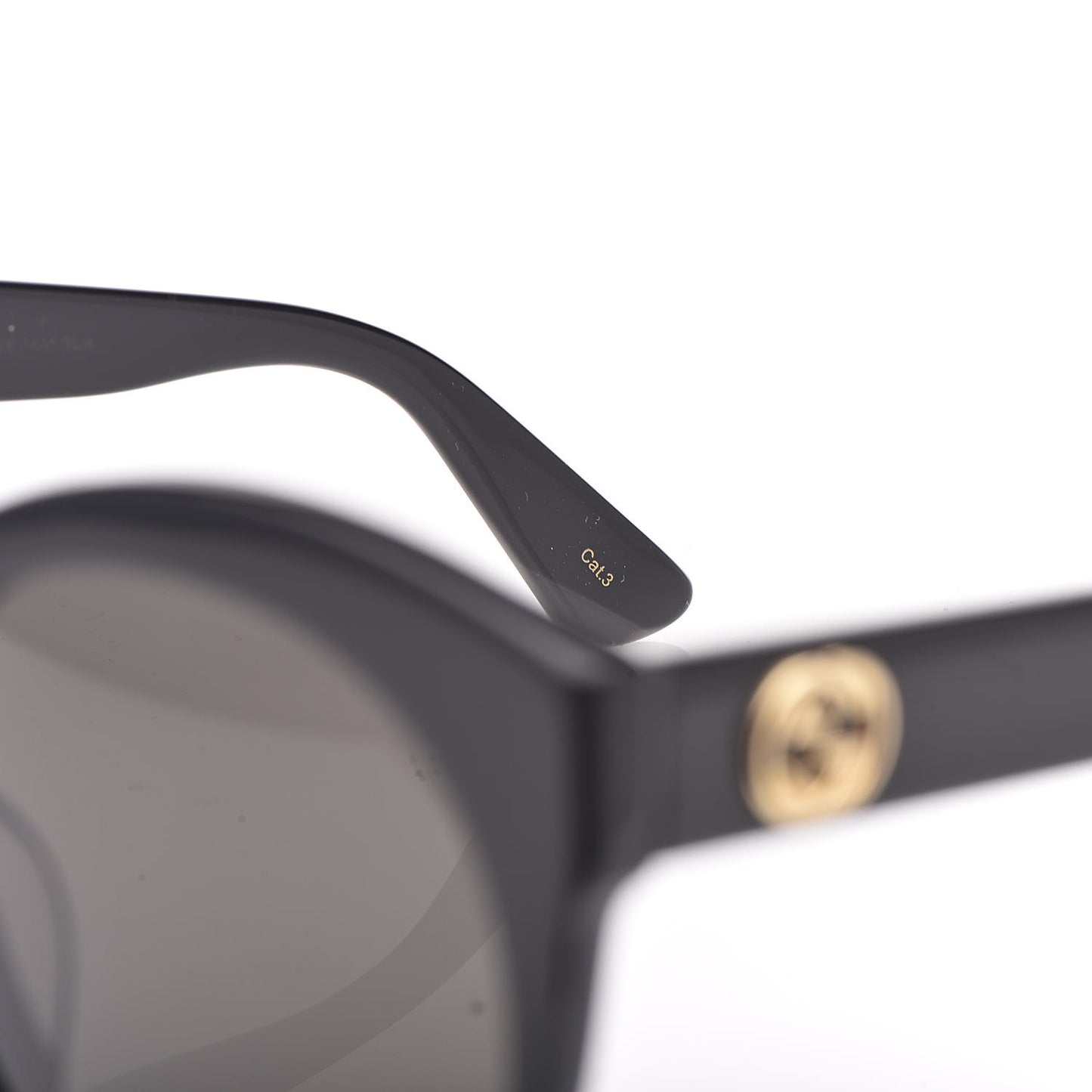Round GG Sunglasses GG0028SA Black