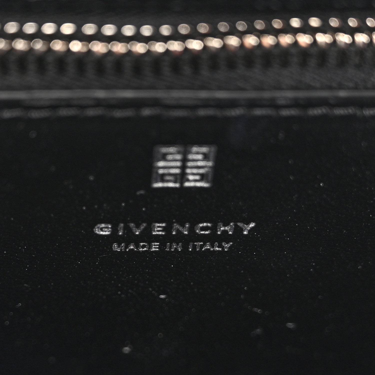 Givenchy Box Calfskin Mini Lock Antigona Shoulder Bag Black White 6 of 13