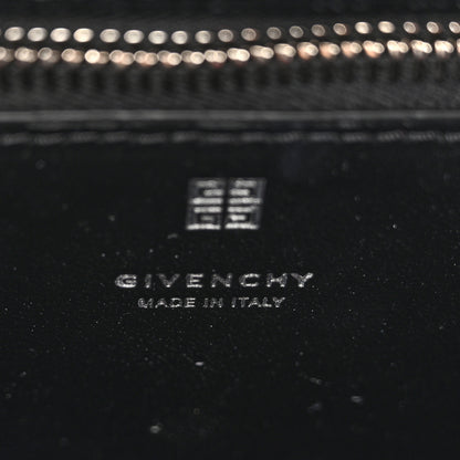Givenchy Box Calfskin Mini Lock Antigona Shoulder Bag Black White 6 of 13