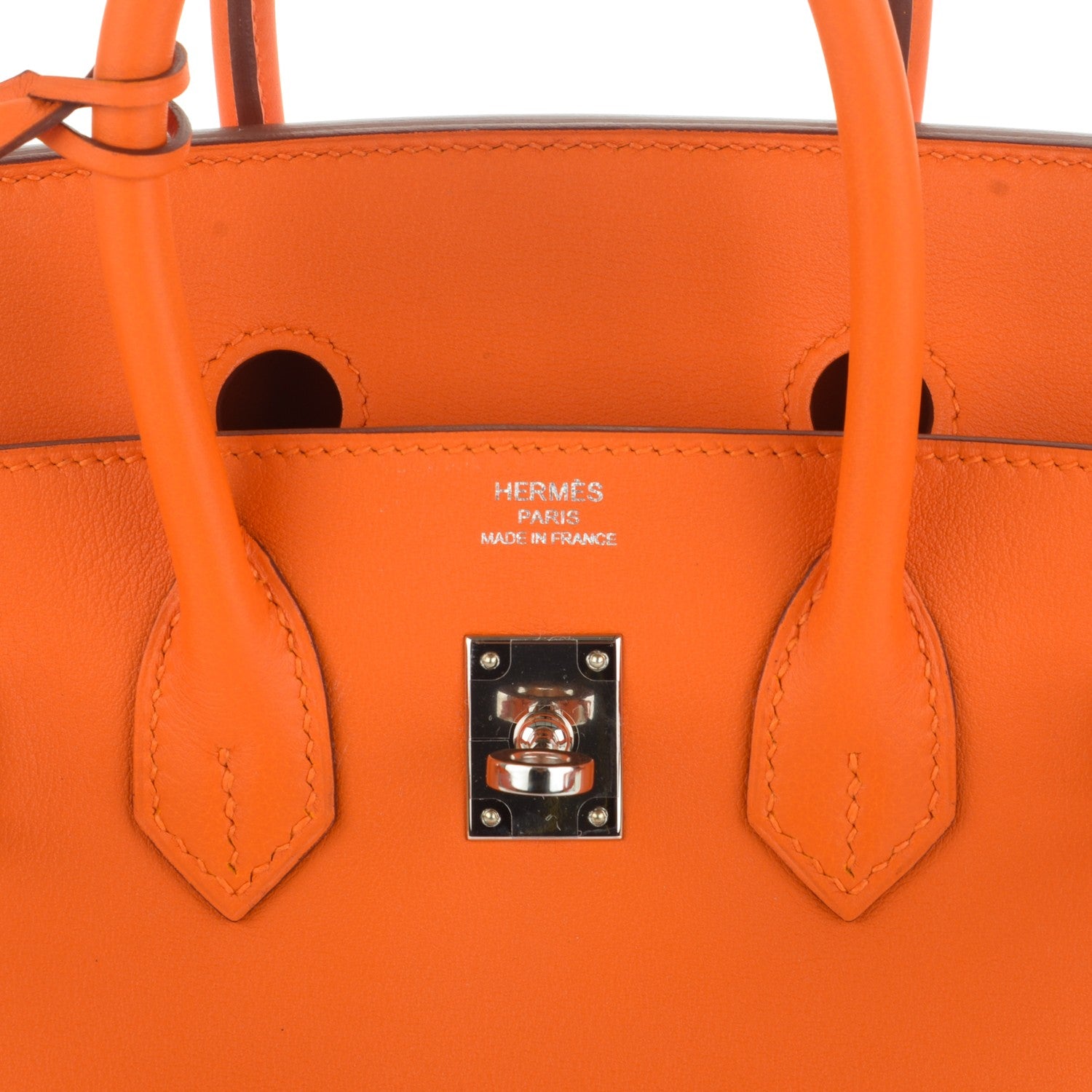 Hermes Swift Birkin 25 Orange 10 of 24