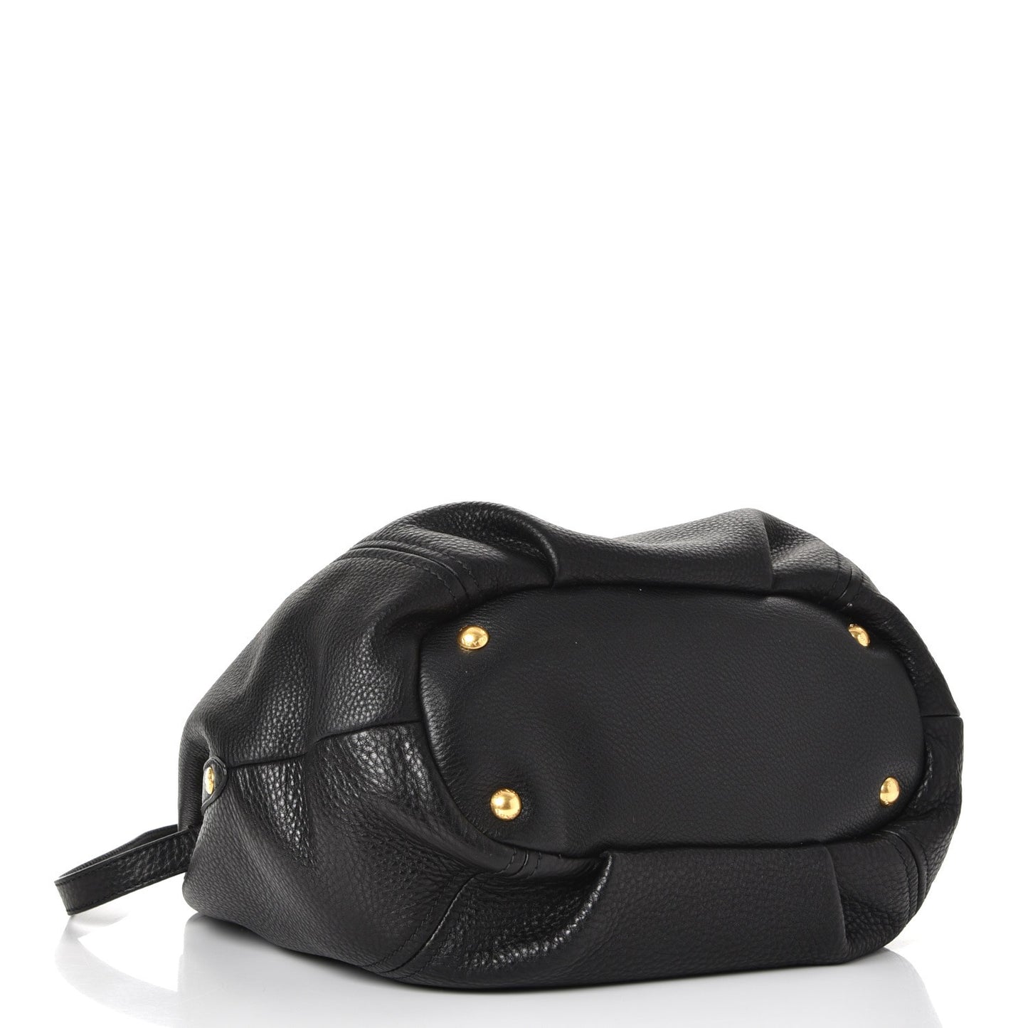 Vitello Daino Tote Nero Black