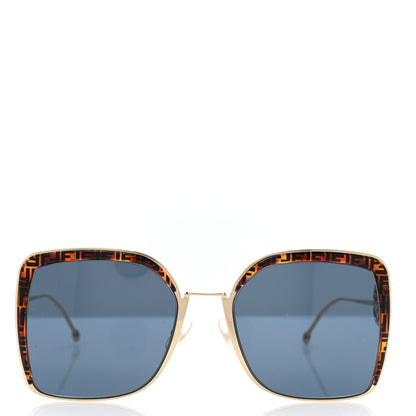 Fendi Metal Acetate F is Fendi Square Sunglasses FF 0294/S Gold 2 of 7