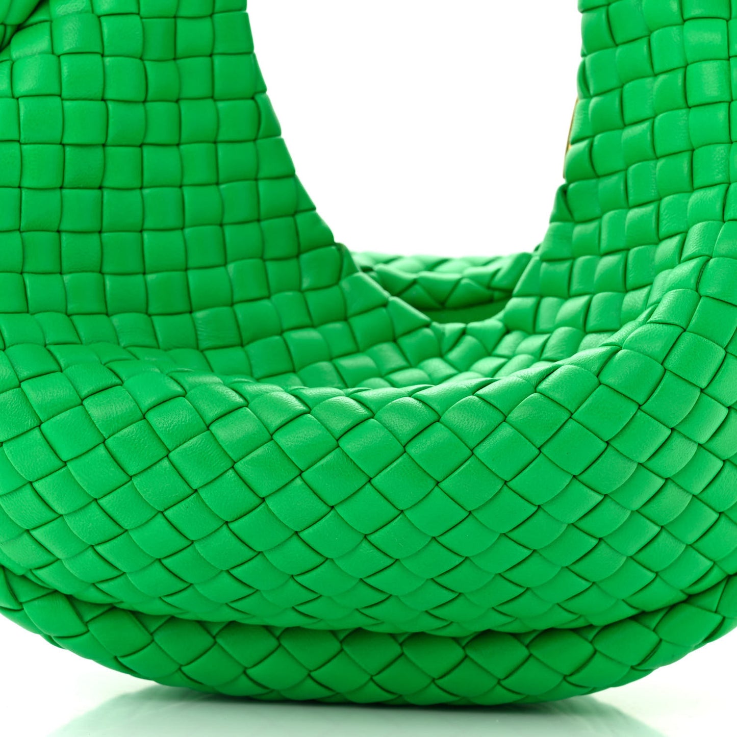 Rubber Padded Intrecciato Mini Jodie Parakeet