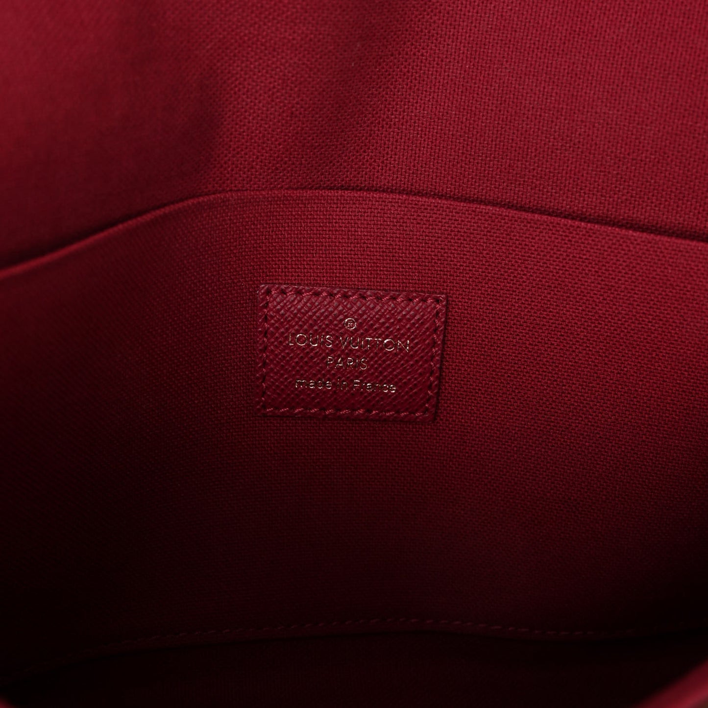 Monogram Pochette Felicie Chain Wallet Fuchsia