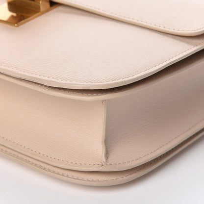 Celine Liege Calfskin Medium Classic Box Flap Bag Powder 6 of 9