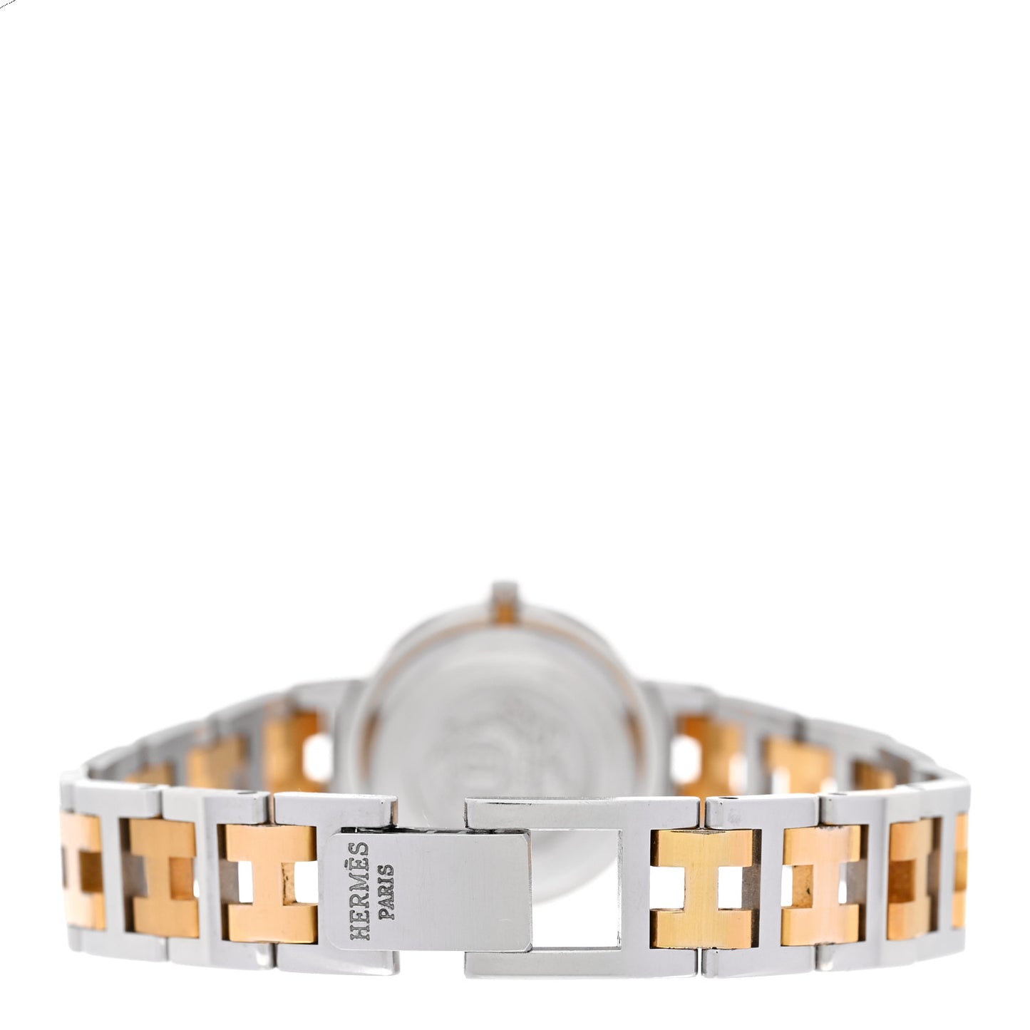 Stainless Steel 24mm Clipper Quartz Watch Gold