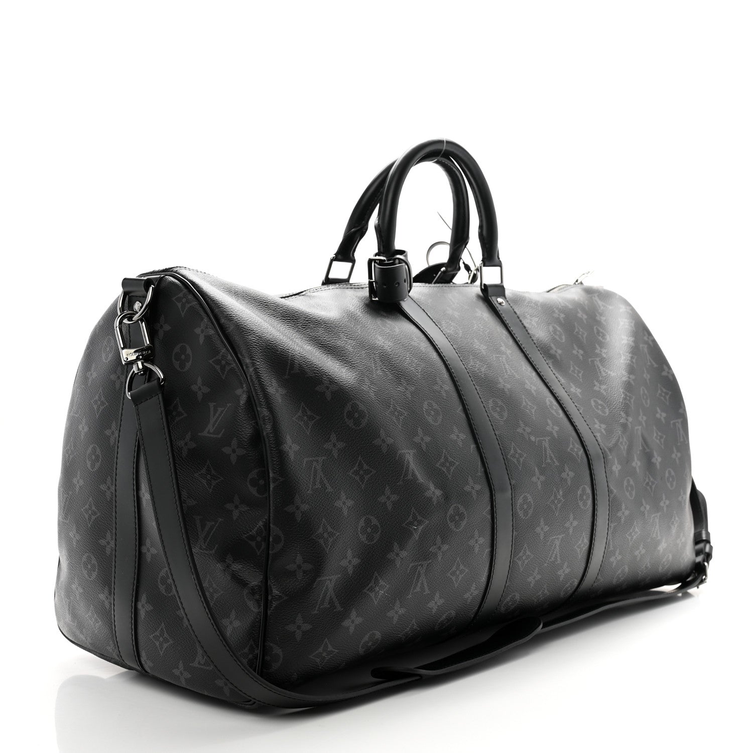 Louis Vuitton Monogram Eclipse Keepall Bandouliere 55 2 of 12