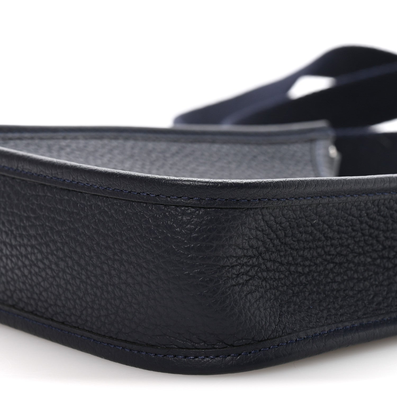Hermes Taurillon Clemence Evelyne TPM Bleu Nuit 9 of 10
