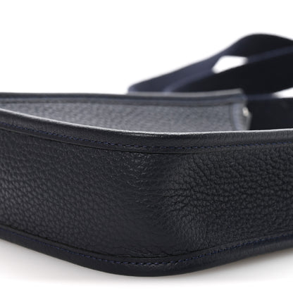 Hermes Taurillon Clemence Evelyne TPM Bleu Nuit 9 of 10
