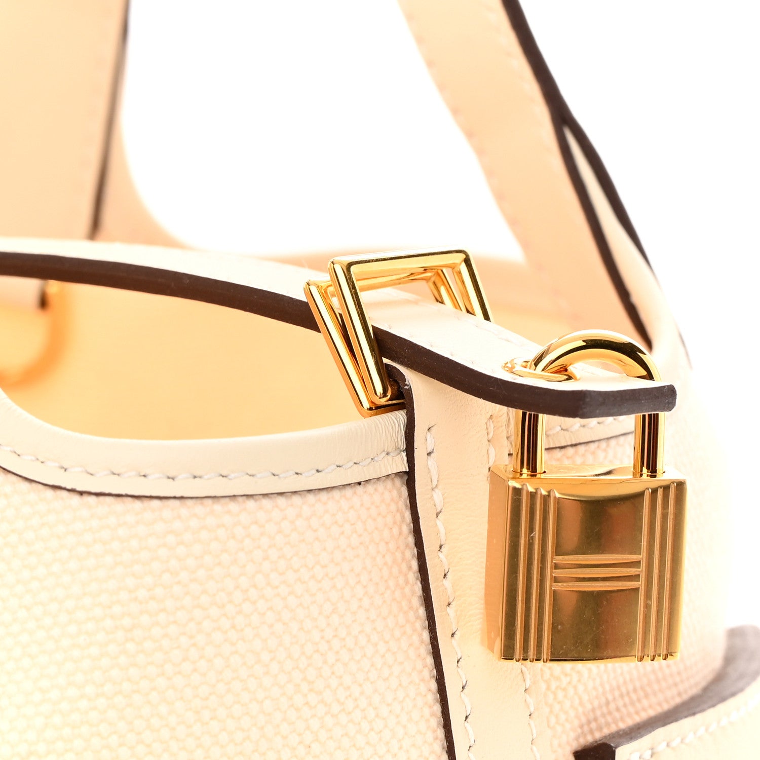 Hermes Toile Goeland Swift Cargo Picotin Lock 18 Nata 12 of 13
