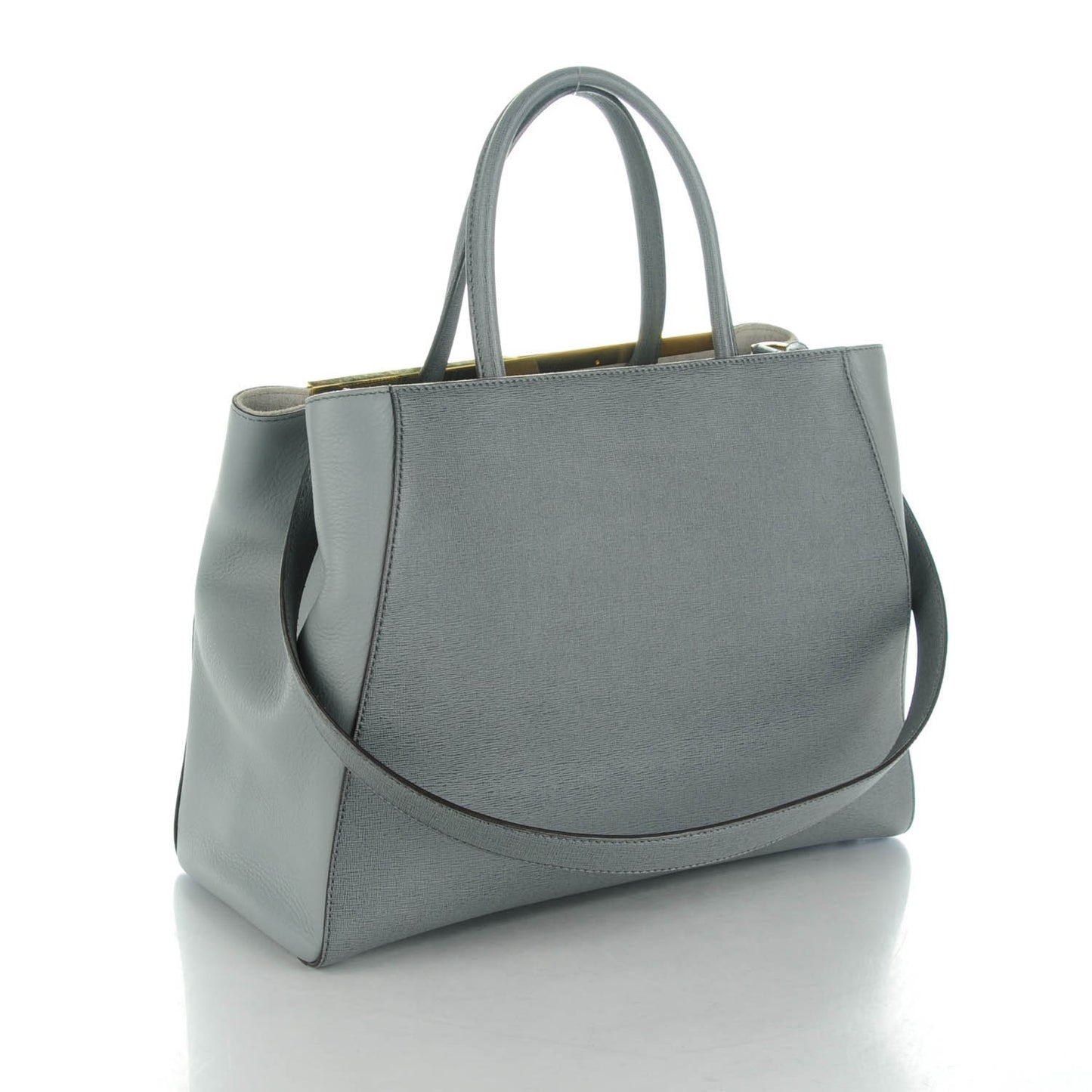 Vitello Elite Flamingo Regular 2Jours Tote Grigio Grigio Chiaro