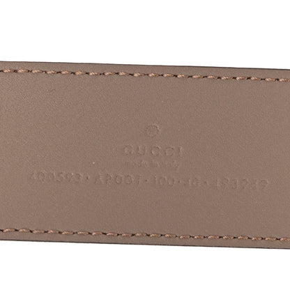 Gucci Calfskin Double G 40mm Belt 100 40 Porcelain Rose 3 of 5