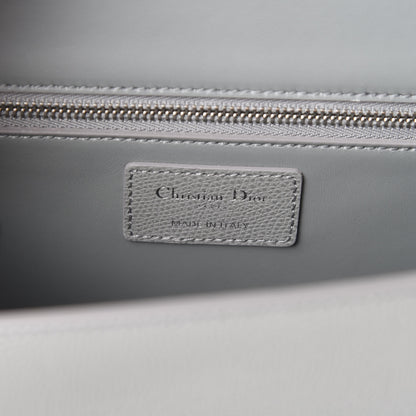 Christian Dior Grained Calfskin 30 Montaigne Chain Flap Bag Grey 5 of 9