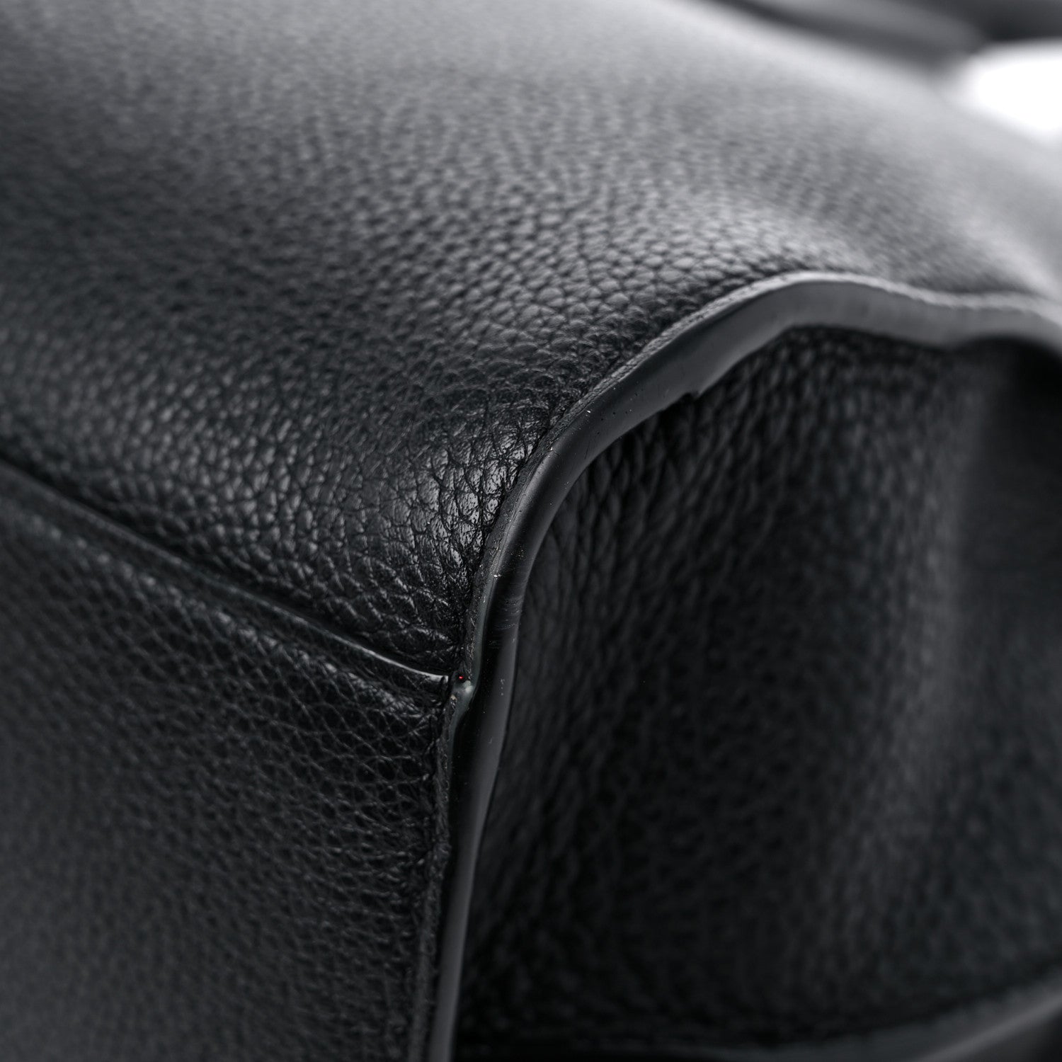 Saint Laurent Grained Calfskin Large Thin Sac De Jour Black 8 of 14