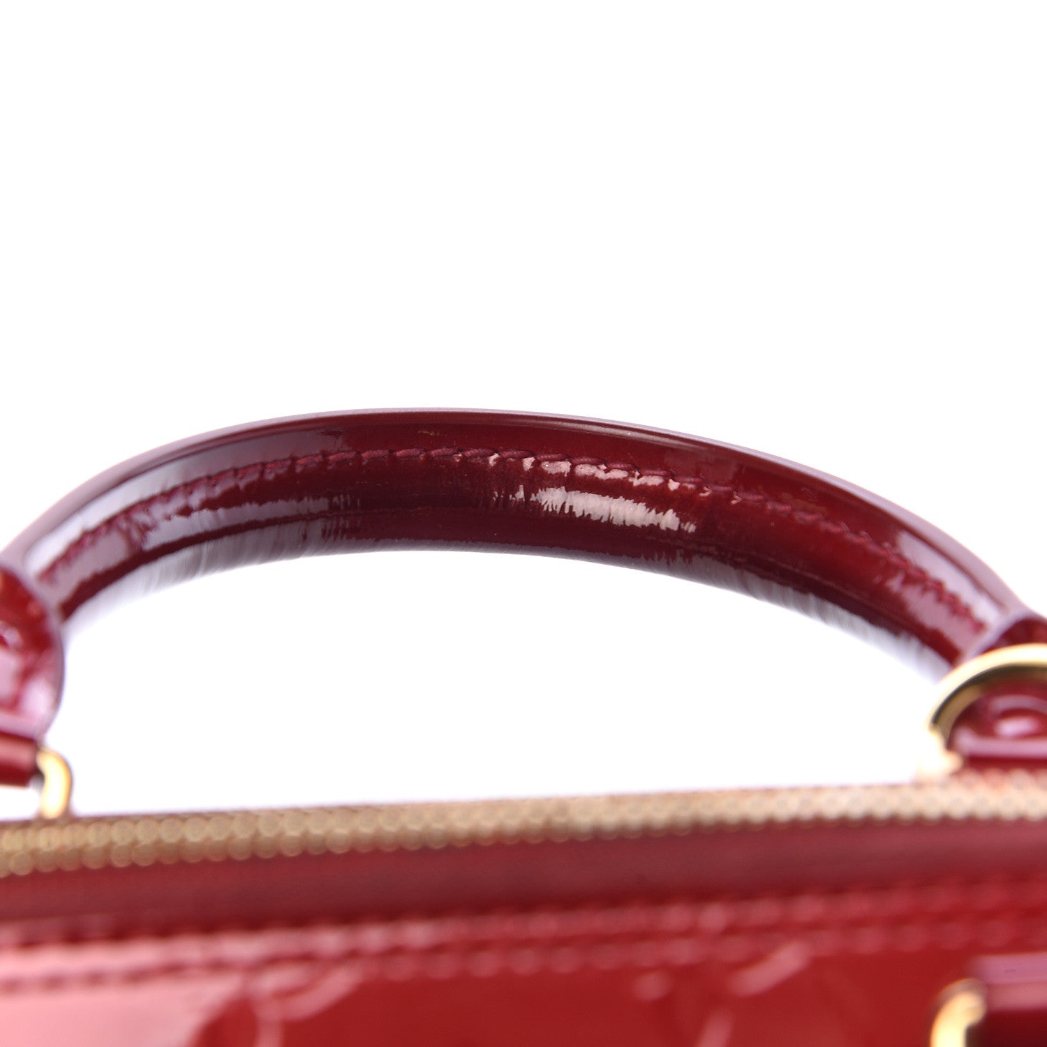 Louis Vuitton Vernis Alma PM Pomme D'Amour 14 of 16