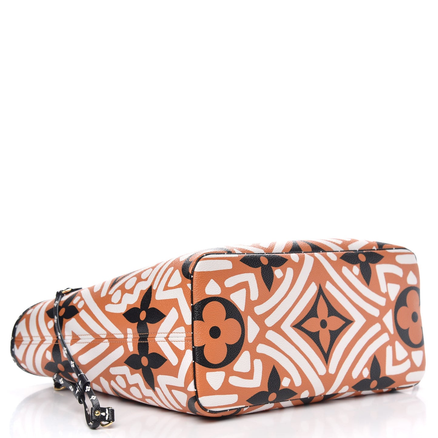 Monogram Giant Crafty Neverfull MM Creme Caramel