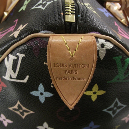 Louis Vuitton Monogram Multicolor Speedy 30 Black 6 of 9