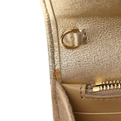 Jimmy Choo Glitter Clutch Gold 8 of 9