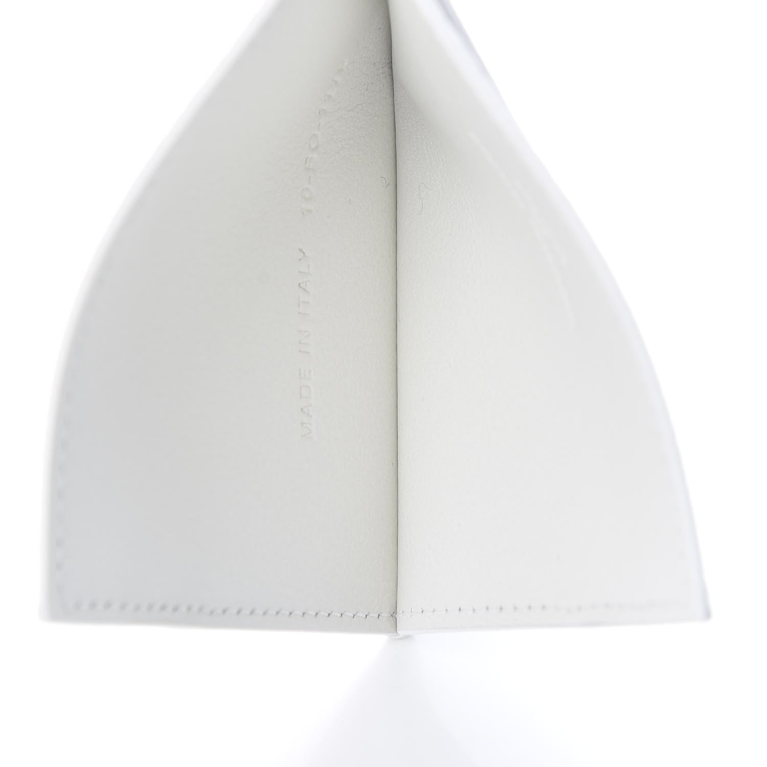 Christian Dior X DANIEL ARSHAM Grained Calfskin Newspaper Card Holder White 5 of 8