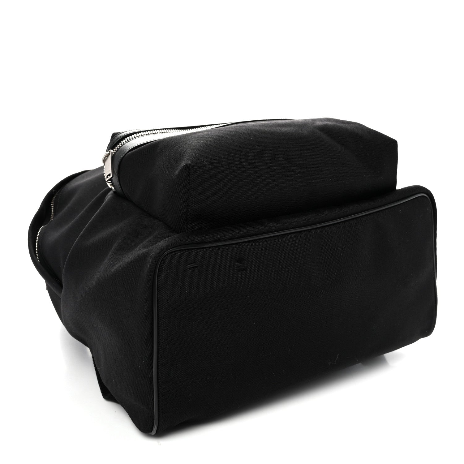 Saint Laurent Canvas City Backpack Black 4 of 11