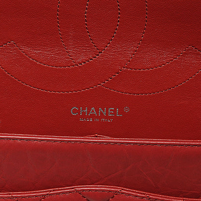 Chanel Aged Calfskin Quilted 2.55 Reissue 227 Flap Red 3 of 8