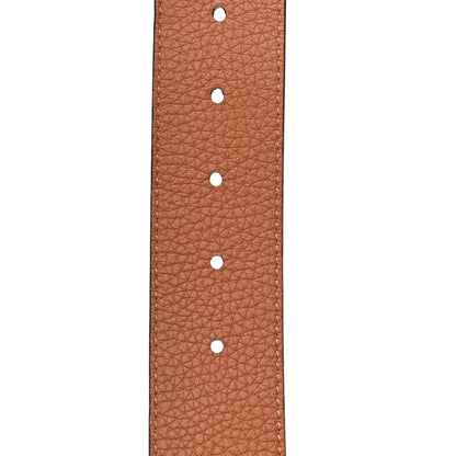 Louis Vuitton Taurillon Calfskin 30mm LV Initiales Reversible Belt 85 34 Black 6 of 8