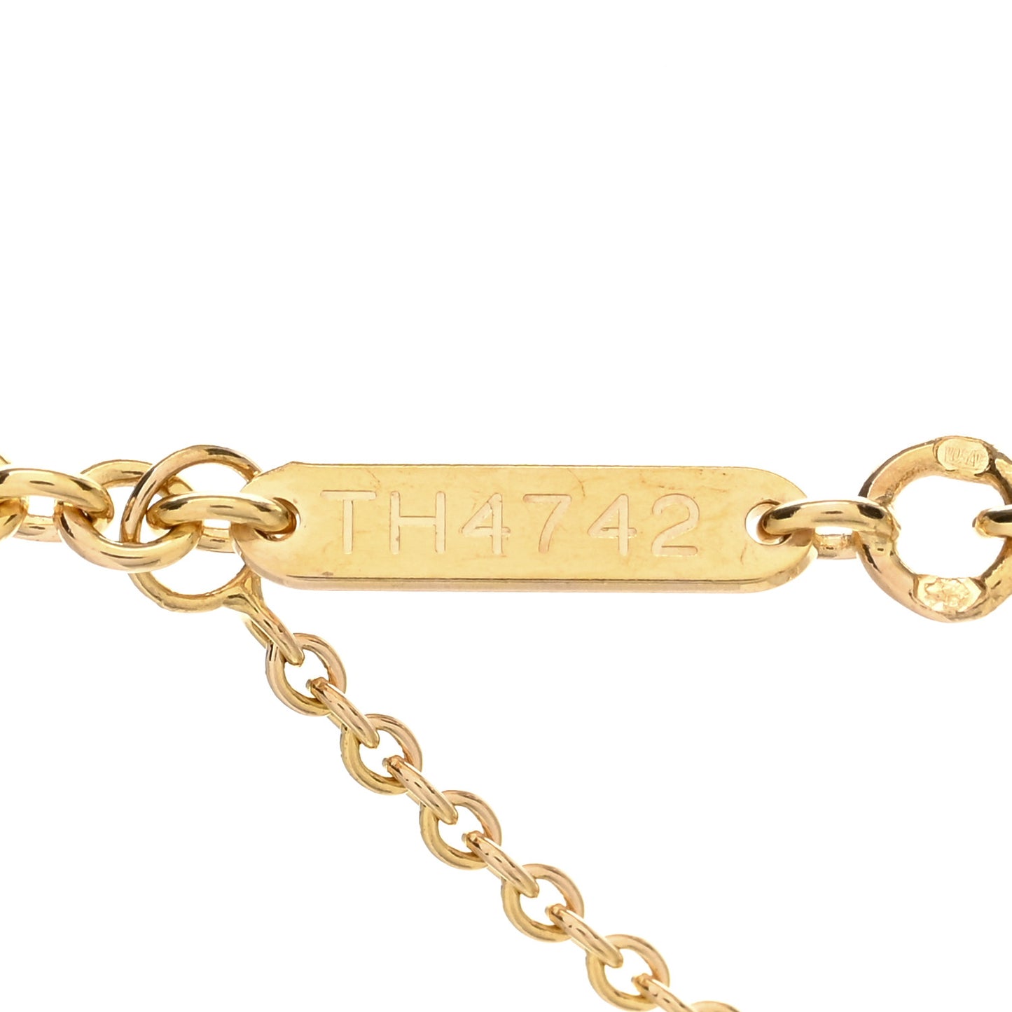 18K Pink Yellow White Gold Baby Trinity Pendant Necklace